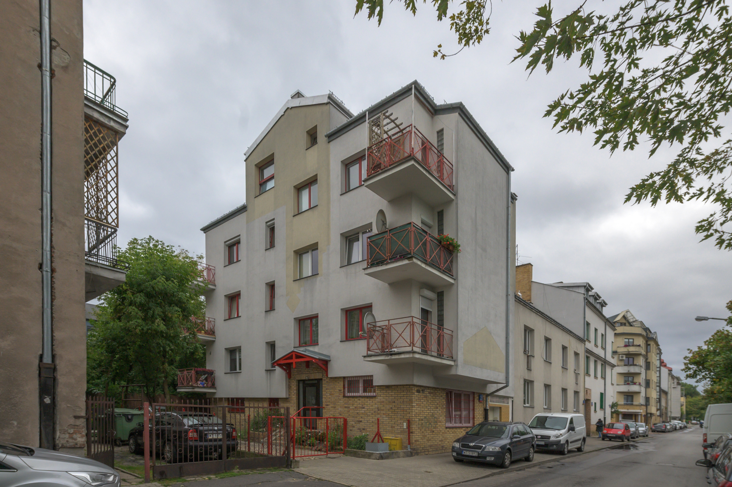 Zdjęcie architektury budynku Budynek mieszkalny